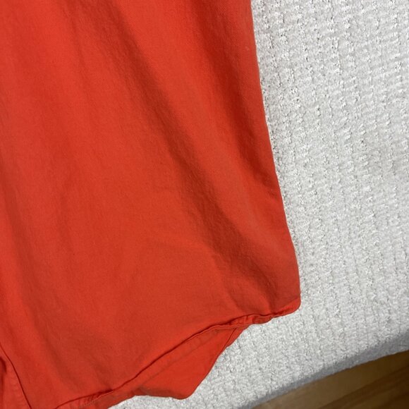 Y2K USA Biker Design Vest Mens L Orange Sleeveless Cut Off Bike Week 2007 - Picture 12 of 16